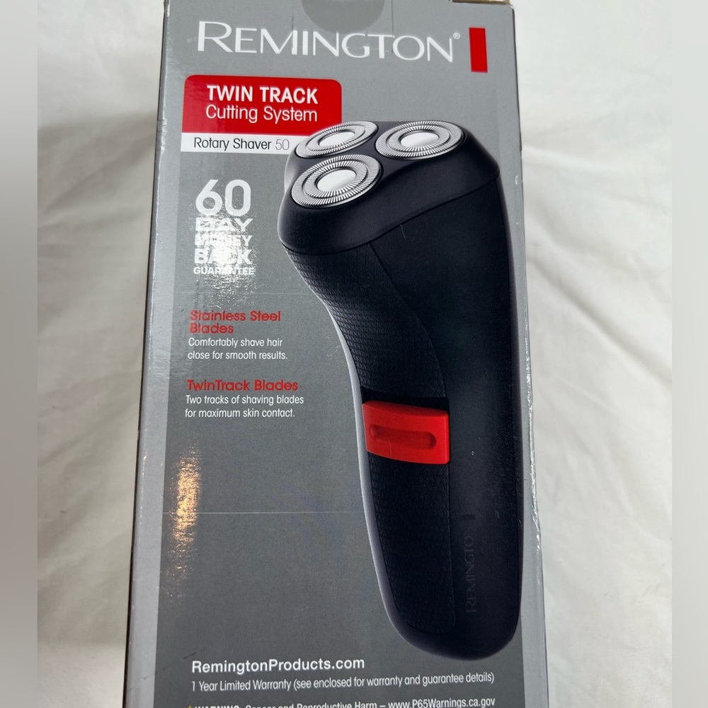 Remington Rotary Shaver R50 Series Twin Track Cutting System A080323
